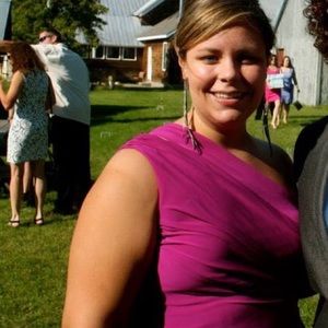 Rouched one-shoulder cocktail dress